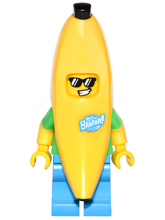 Минифигурка Lego Banana Guy, Series 16 col258 U